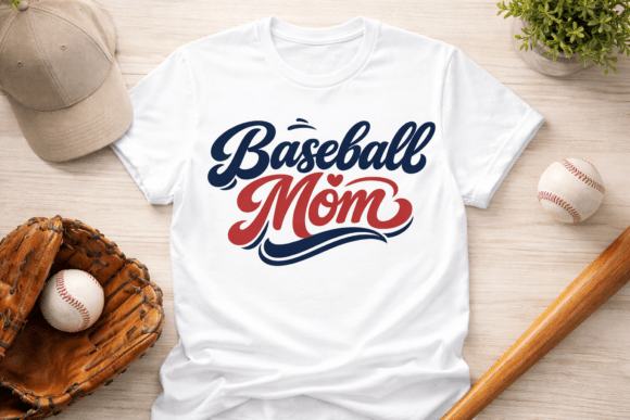 Baseball Mom SVG PNG JPG EPS: A Versatile Graphic Design Asset for T-Shirt Designs