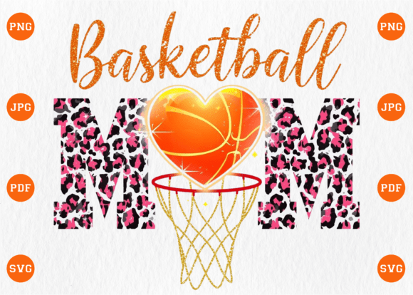 Basketball Mom SVG: A Versatile Graphic Design Asset for Local Business Branding