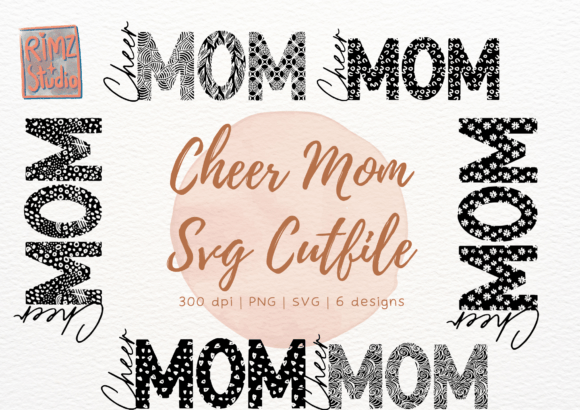 Cheer Mom SVG Cutfile: A Versatile Graphic Design Asset for Modern Branding