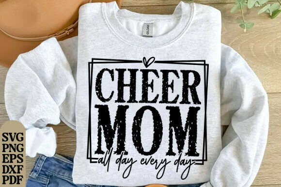 Cheer Mom SVG for T-Shirt Designs: A Versatile Graphic Asset Review