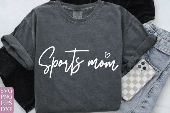 Enhancing Brand Identity with Sports Mom SVG Graphic Design Assets