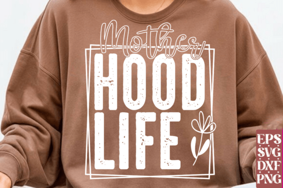 Funny Motherhood Life SVG: A Versatile Graphic Design Asset for T-Shirt Designs