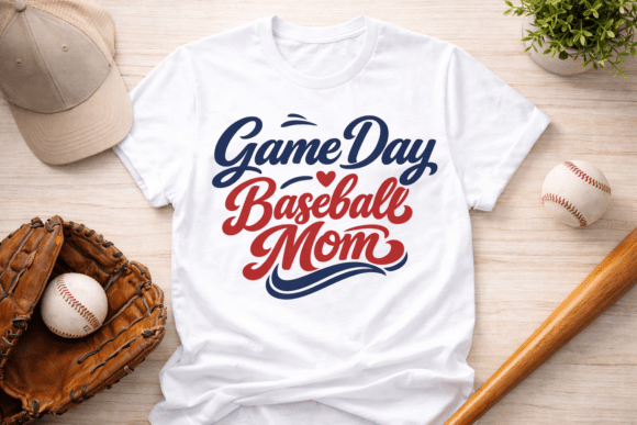Game Day Baseball Mom SVG PNG JPG EPS Design Review