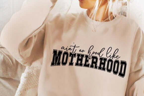 Mother Hood SVG Graphic Review: A Unique T-Shirt Design Asset for Creative Projects