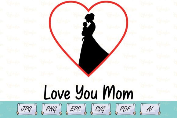Mother's Day T-Shirt Love Mom SVG Review for Real Projects