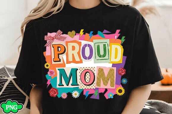 Mothers Day Png Bundle Floral Mom SVG: A Graphic Design Asset for T-Shirt Designs and Branding