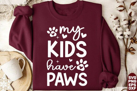 My Kids Have Paws SVG, Dog Mom SVG Review: A Heartfelt Embroidery Design