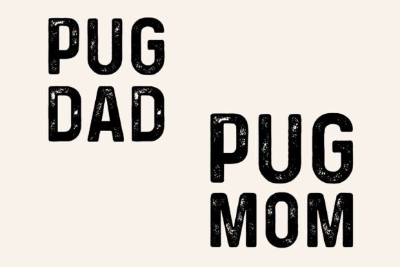 Pug Dad Mom SVG Bundle T-Shirt Design Review: A Creative Graphic for Branding and Marketing