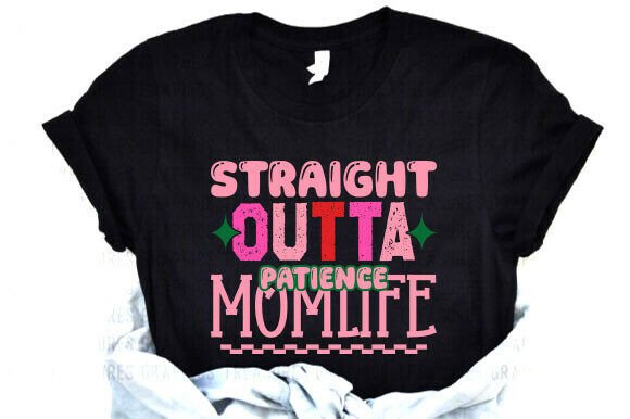 Straight Outta Patience SVG: A Graphic Designer’s Take on This T-Shirt Design Asset