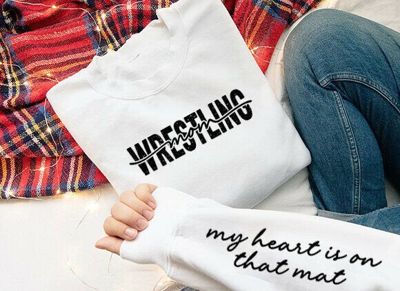 Wrestling Mom SVG: A Bold Graphic for T-Shirt Designs and Branding